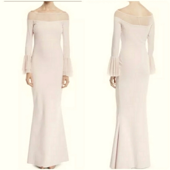 Chiara Boni Giuly Illusion Long Dress - Picture 2 of 16